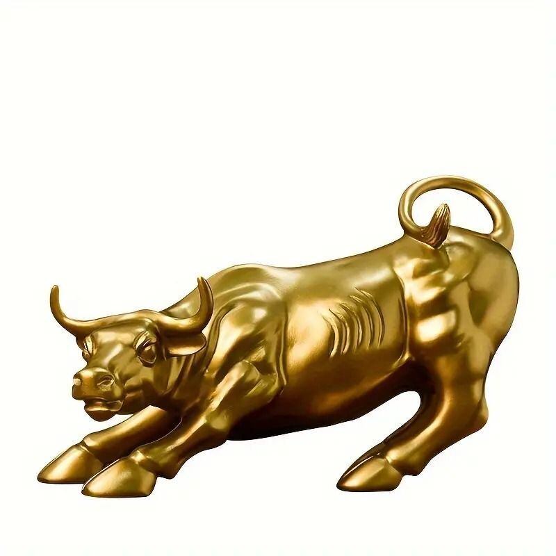 置物 オブジェ 牛 Cow オーナメント クール 金 ゴールド 動物 アニマル