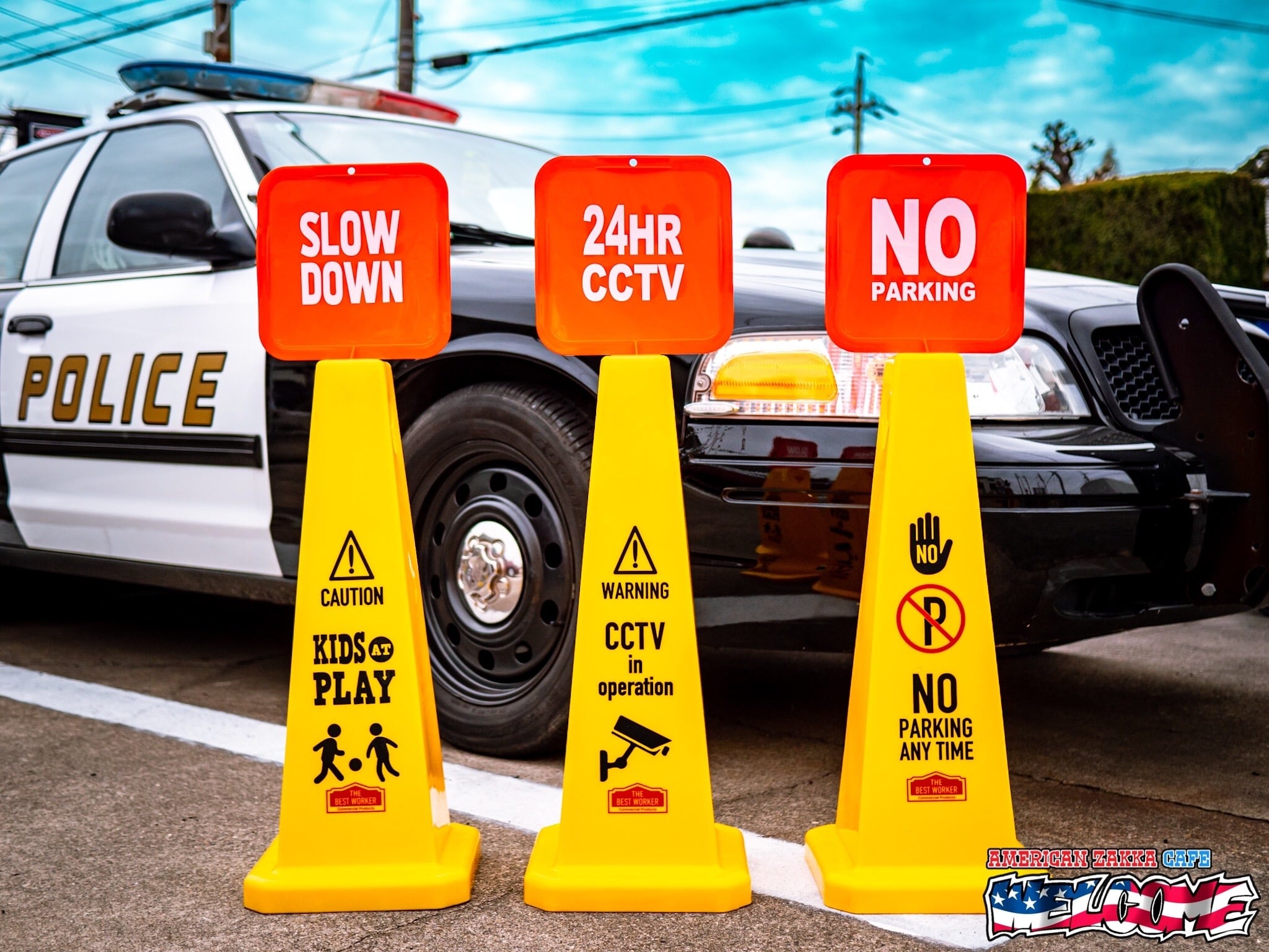 アメリカン　カントリー　額　ポスター　シリアルナンバー入り アメリカン セーフティコーンアメリカン雑貨 | アメリカン ザッカ