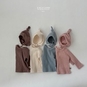 LALALAND 25/WI(Baby)Peach ribbed tee