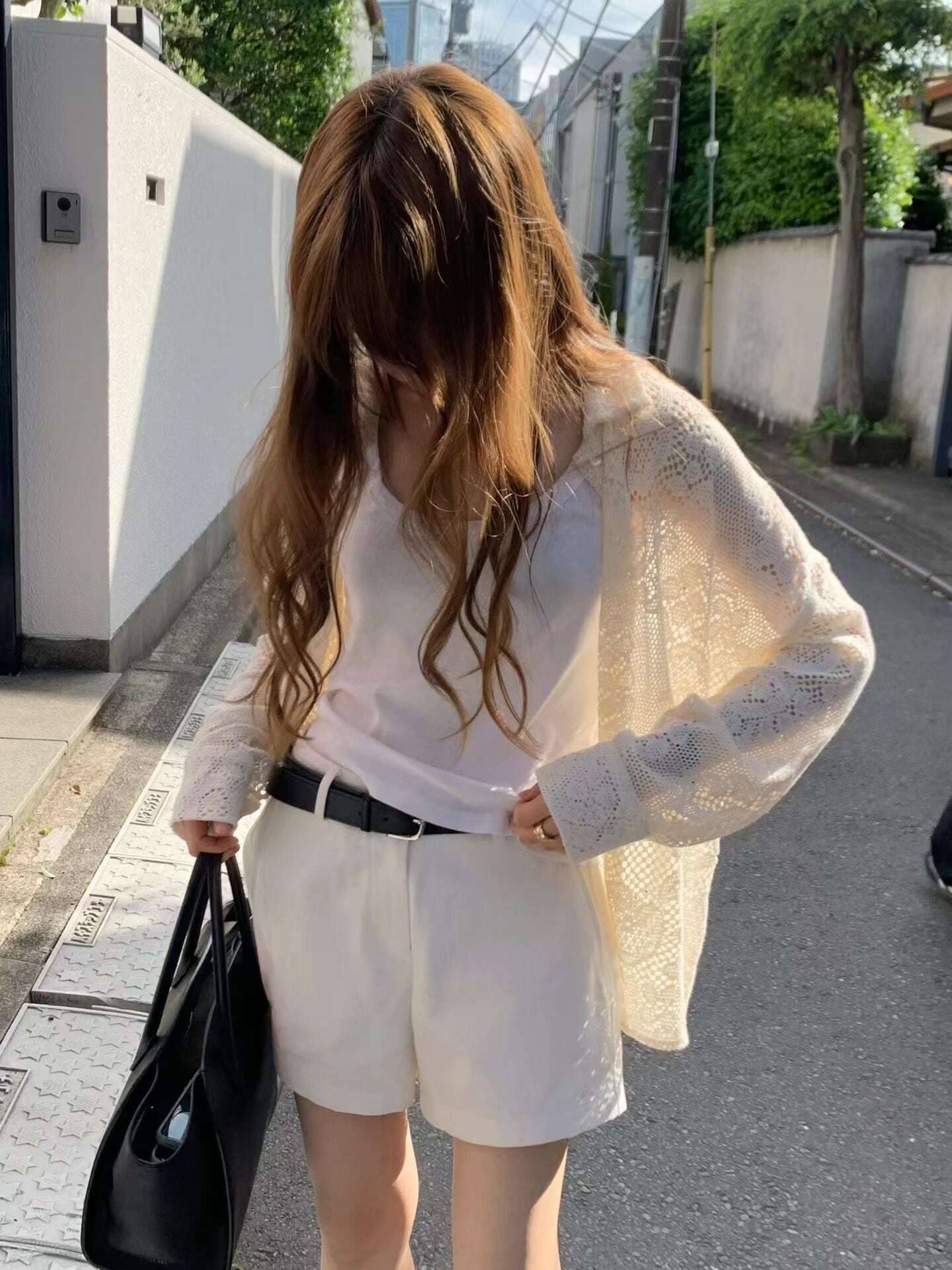 (予約) ounce / Bon crochet shirt