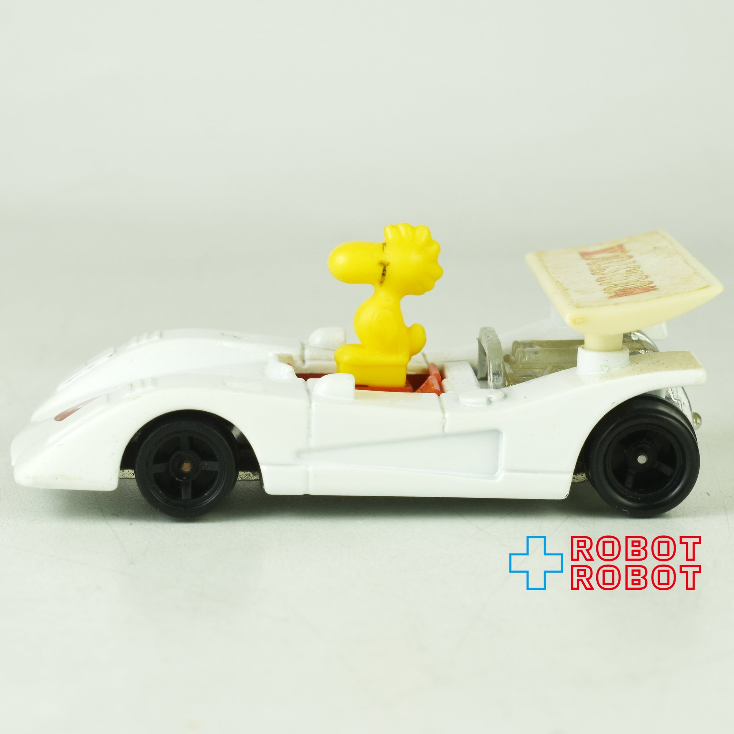 スヌーピー ウッドストック・イン・ホワイトレーサー ダイキャスト