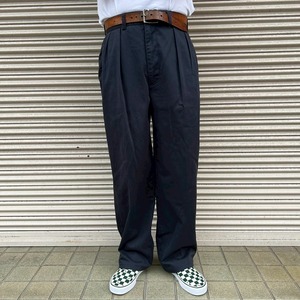 00s Ralph Lauren ポロチノ チノパンツ POLO ラルフローレン ヴィンテージ W34 L32 W84cm コットン ワークパンツ スラックス ドレス 90s