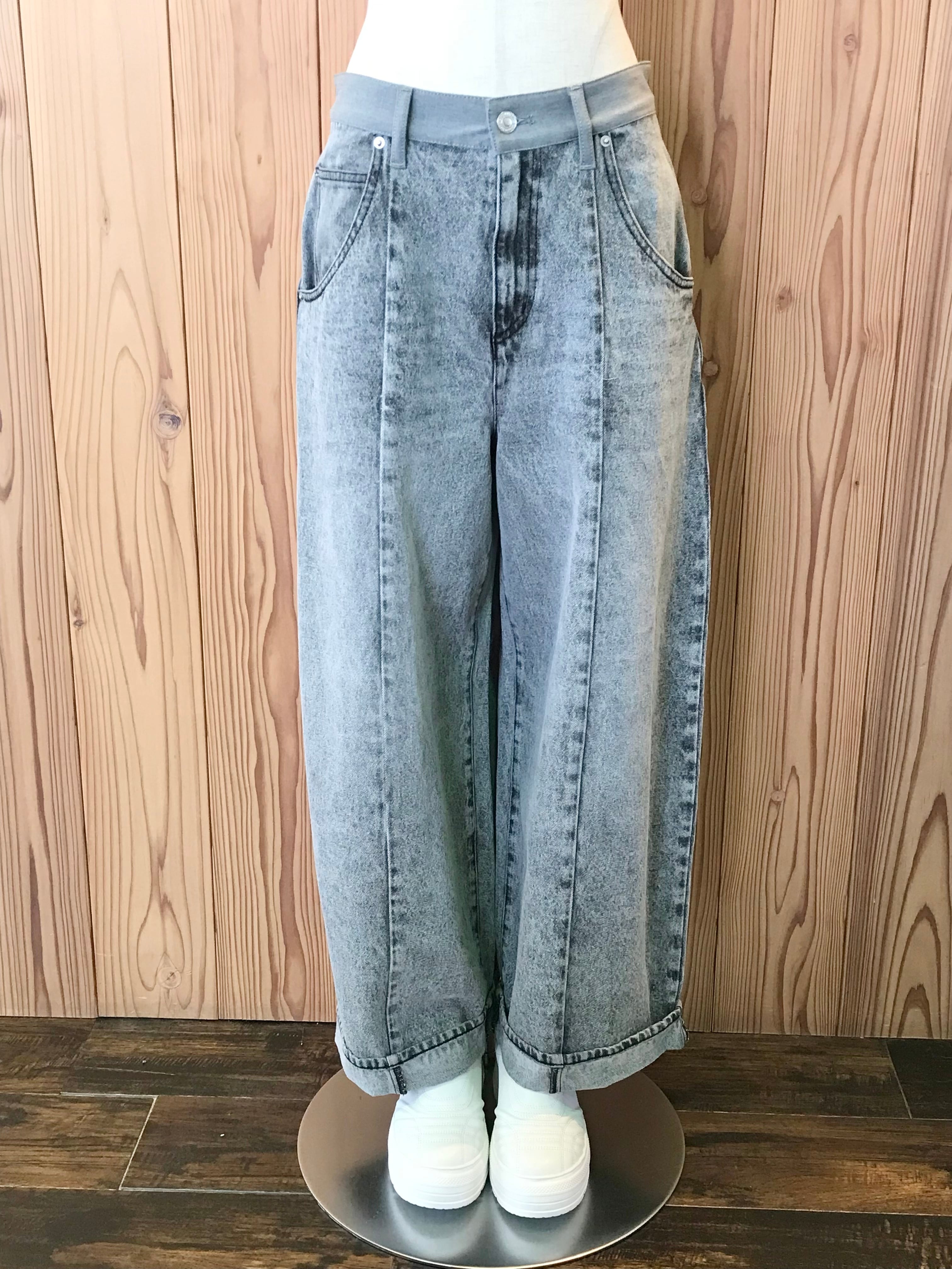 【GRACE CONTINENTAL】クロップドバレルパンツ