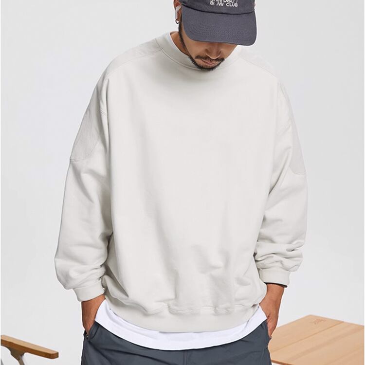 ★PLAIN ROUND NECK SWEATSHIRT　　　A0748
