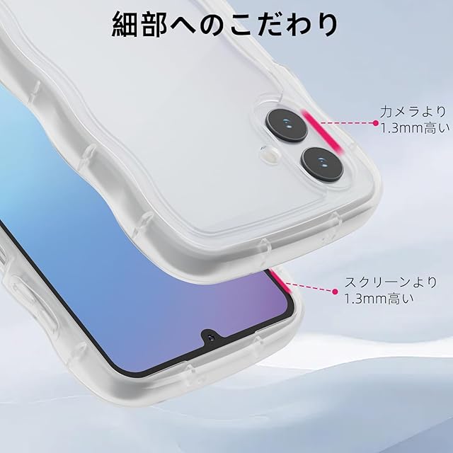 Casesmo Galaxy A25 5G ケース かわいい SC-53F スマホケース うねうね