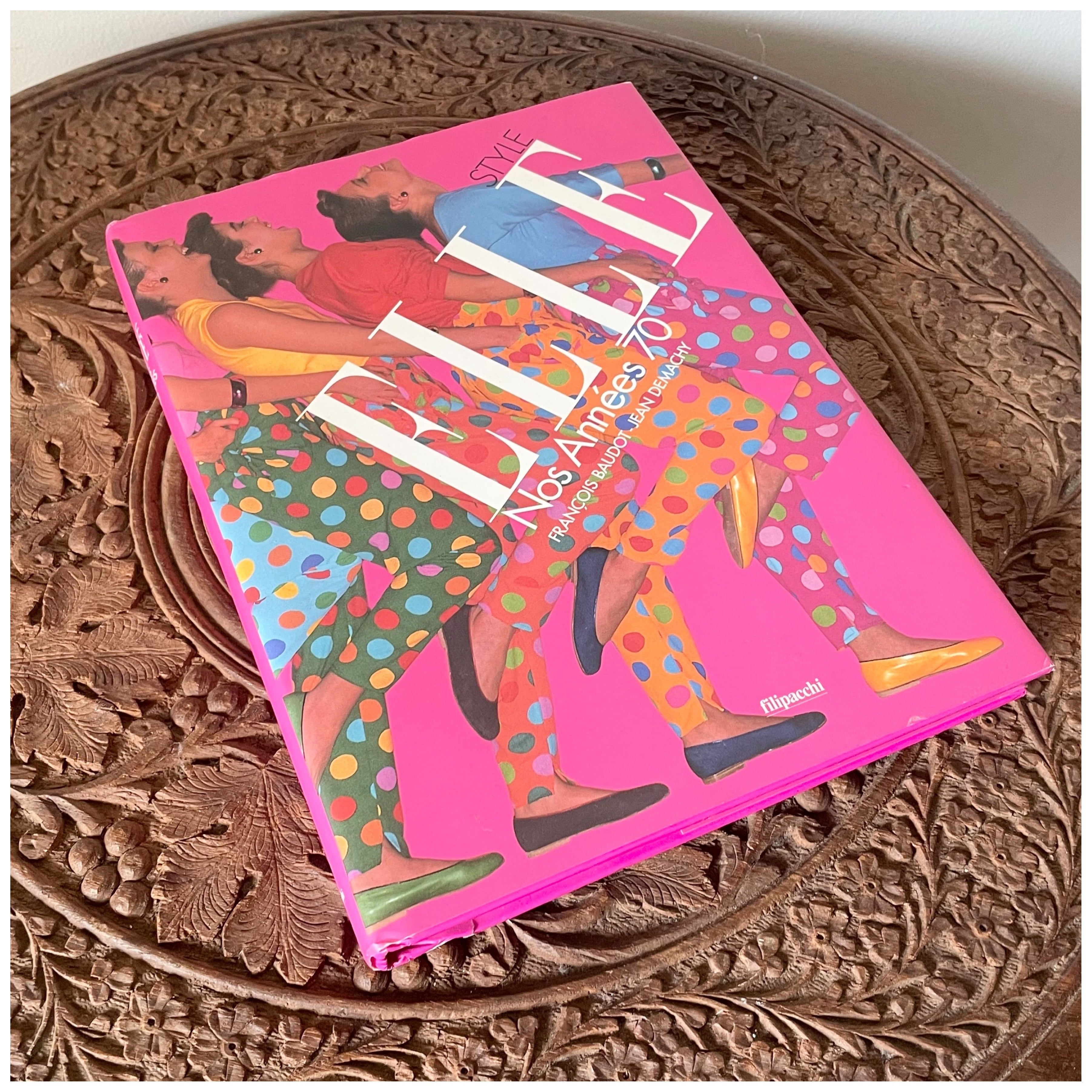 古書 洋書 STYLE ELLE Les Années 70 ファッションブック | KIRA