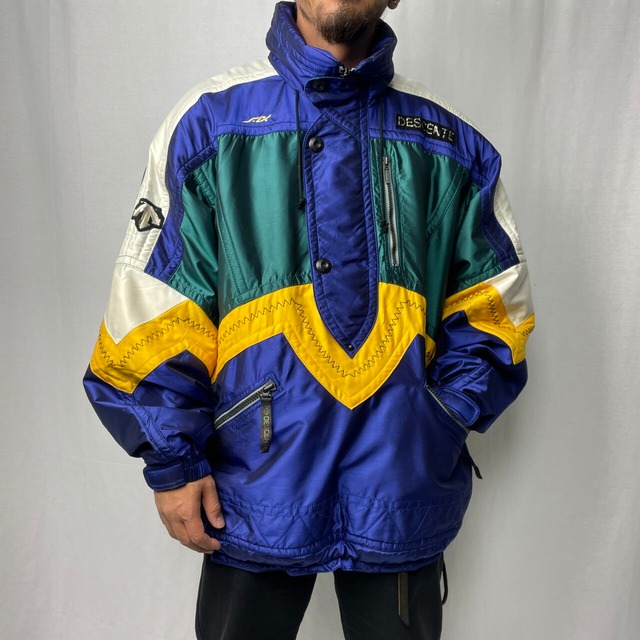 90年代 DESCENTE デサント ナイロンジャケット スキージャケット 