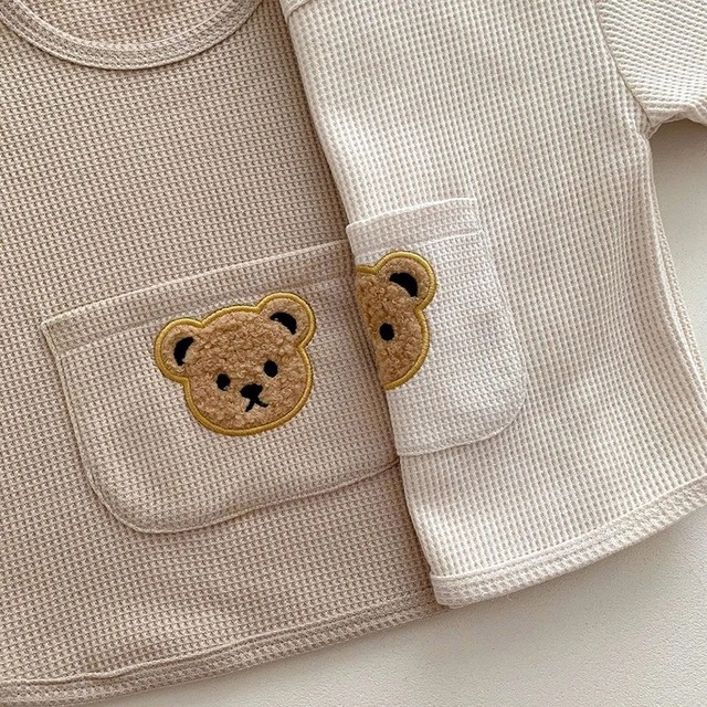 bear waffle setup 〝khaki〟