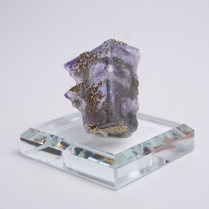 ヤオガンシャン産 フローライト / パイライト / 原石 標本