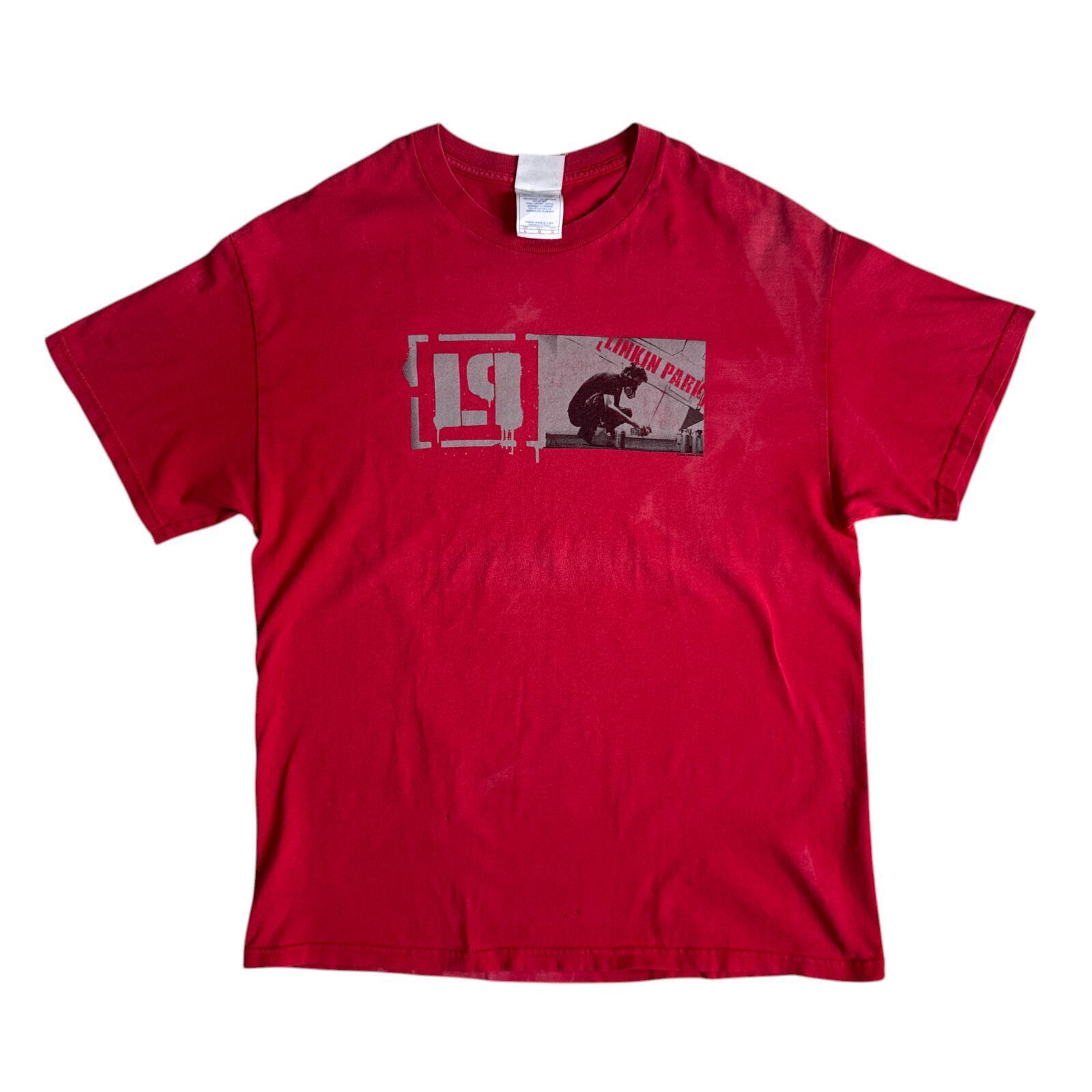 00s Y2K Linkin Park Meteora アルバムアート プリント Tシャツ L
