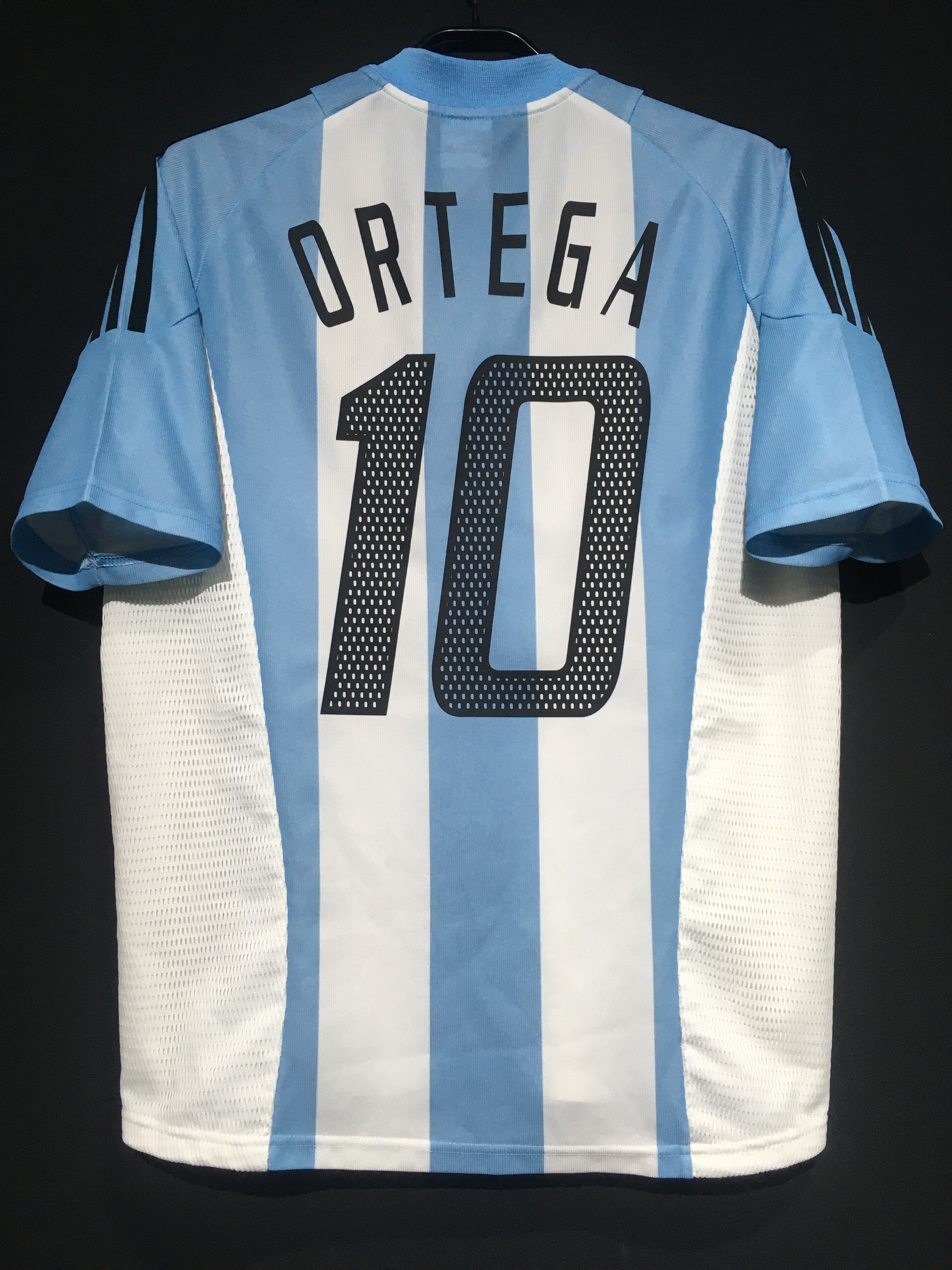 02 03 Argentina H Condition Preowned Grade 8 Size M No 10 Ortega Jerseum Store