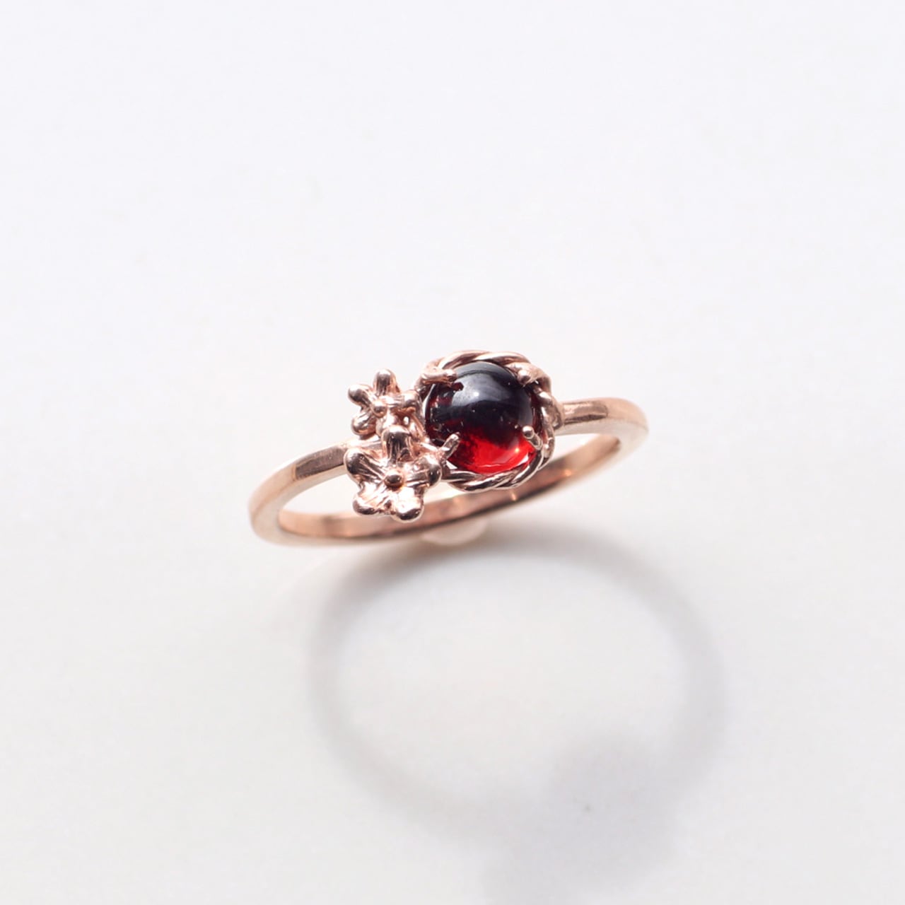 イケゾエガレ3.50ct IF等級 天然アルマディンガーネット ダイヤモンド