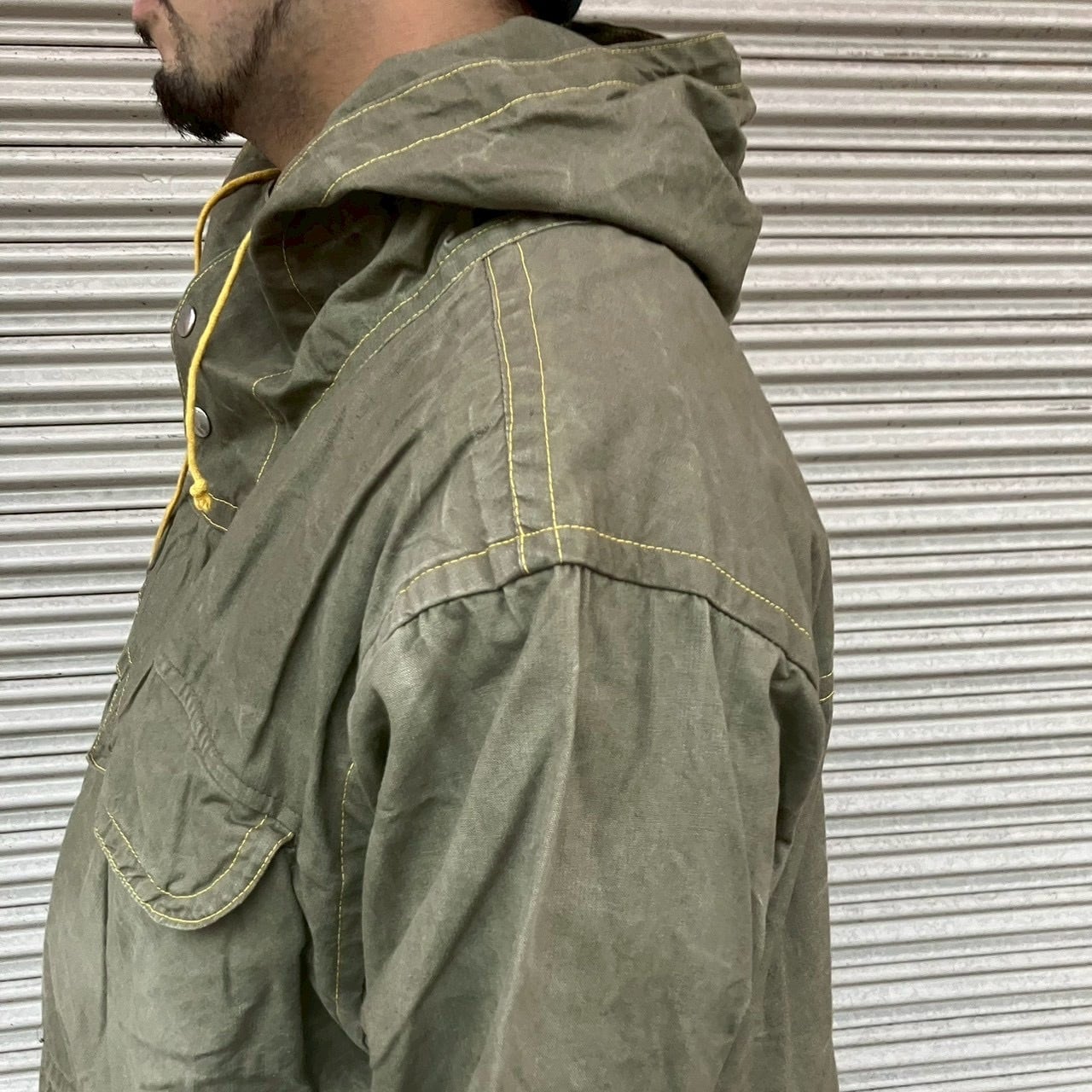 60s ブルガリア軍 実物 ヴィンテージ アノラック プルオーバー