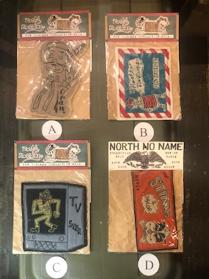 【NORTH NO NAME】ノースノーネーム　FELT PATCH /　フェルトパッチ(ワッペン)