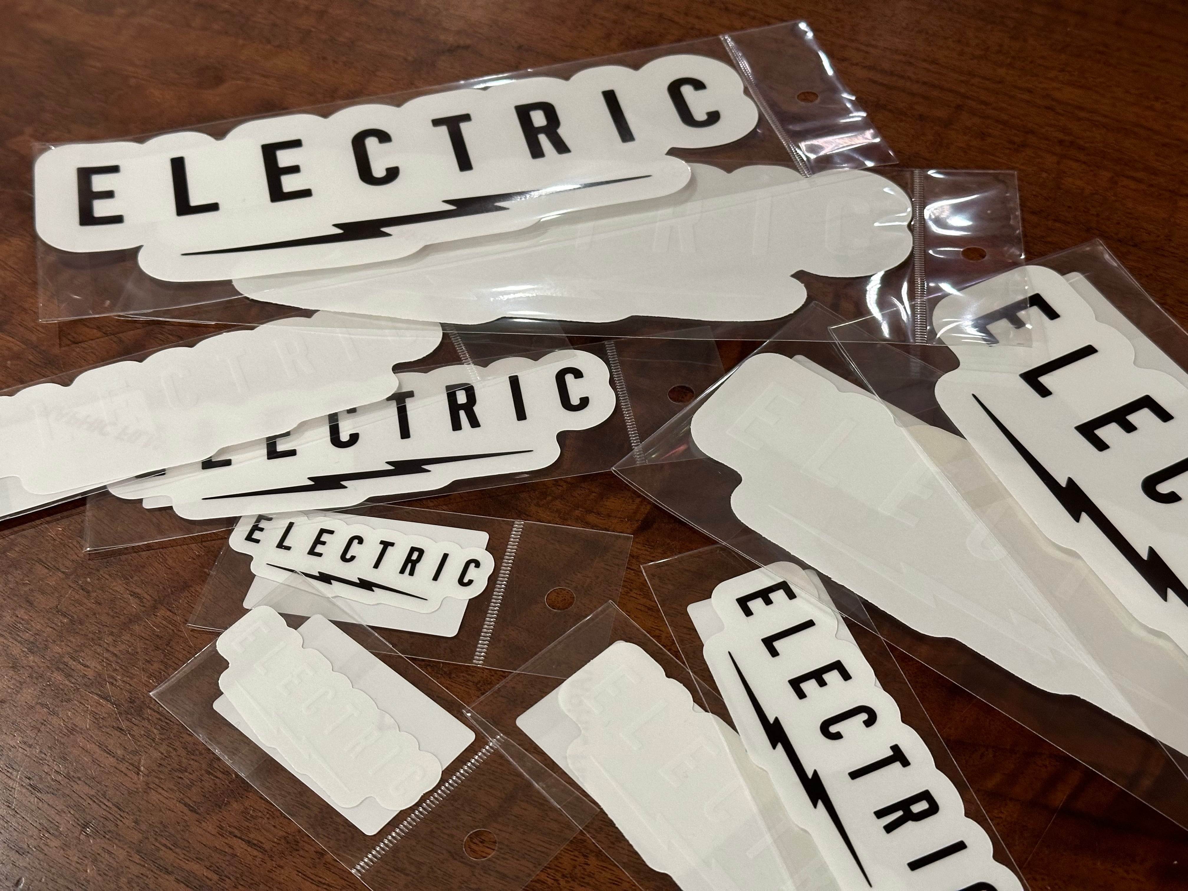 ELECTRIC UNDERVOLTCLEAR STICKER M