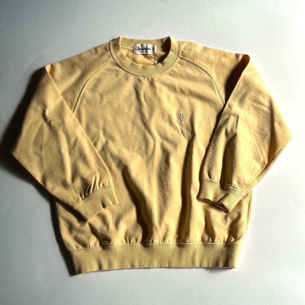 Gymphlexキッズクルーネック長袖プルオーバー【115-135cm】Yellow