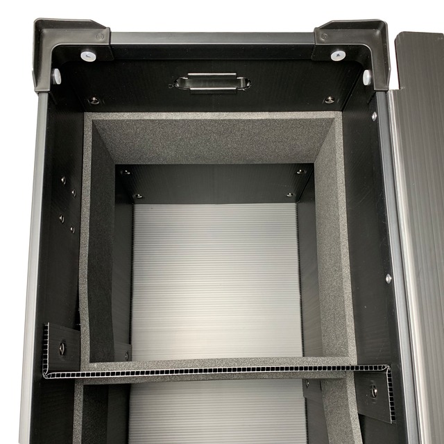 プラダンスピーカーケース YAMAHA (ヤマハ) CHR10/DHR10用２台入り【緩衝材/蓋付】 ダンプラケース 【積み重ね可能】