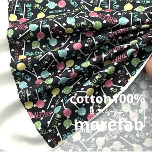 ★AM553◆90cｍ◆ラスト1点‼◆綿100%極上スムースニット生地◆マレファブ◆ヨーロッパデザイン