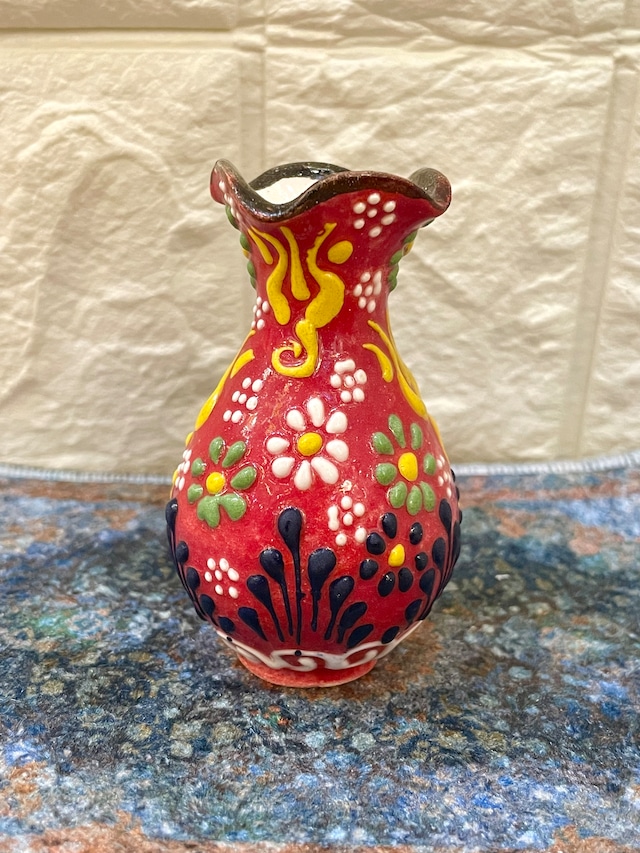 トルコ手描き陶器の飾り花瓶S | zakurotokyo