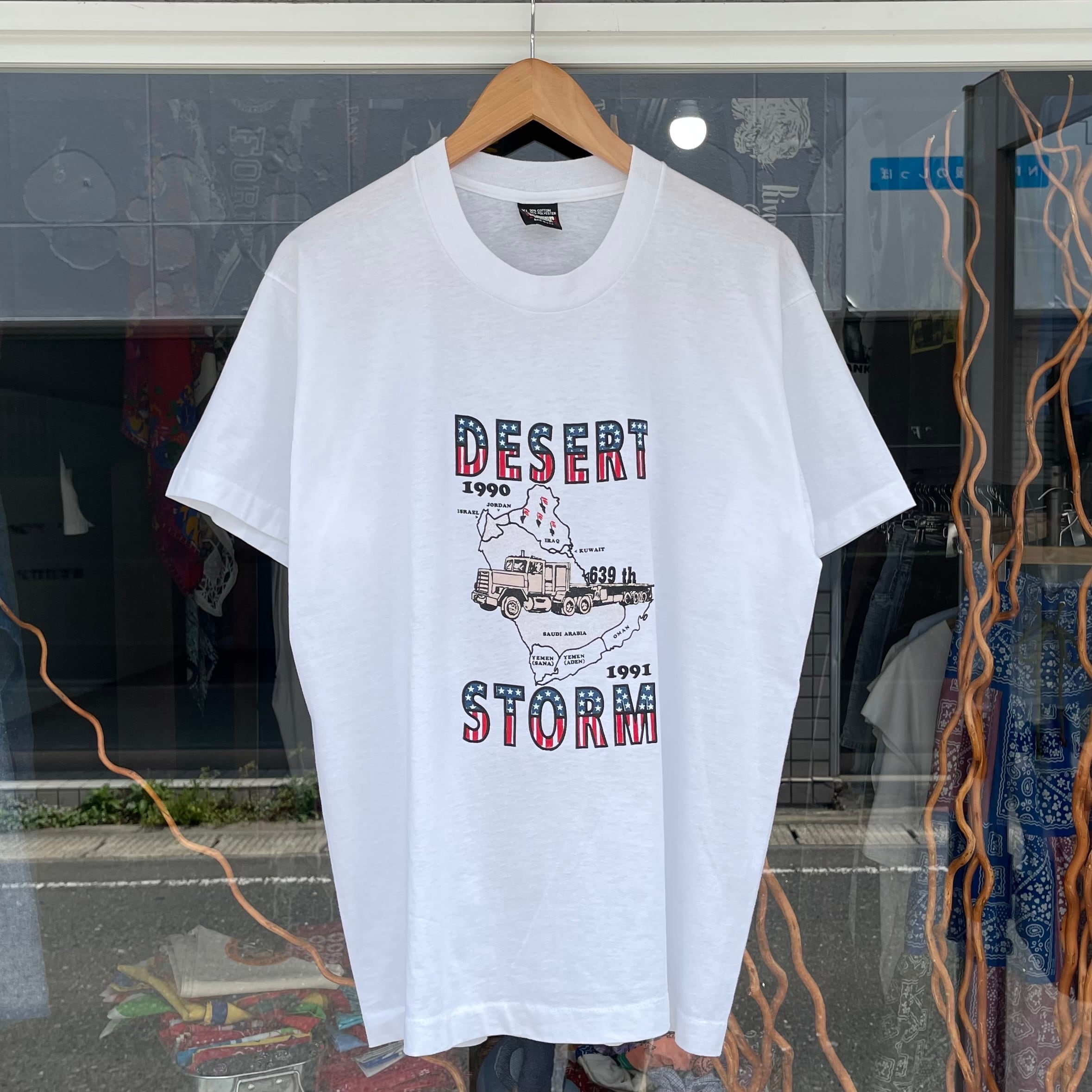 【Sz:XL】90s 『DESERT STORM 1991』SCREEN STARS Tシャツ