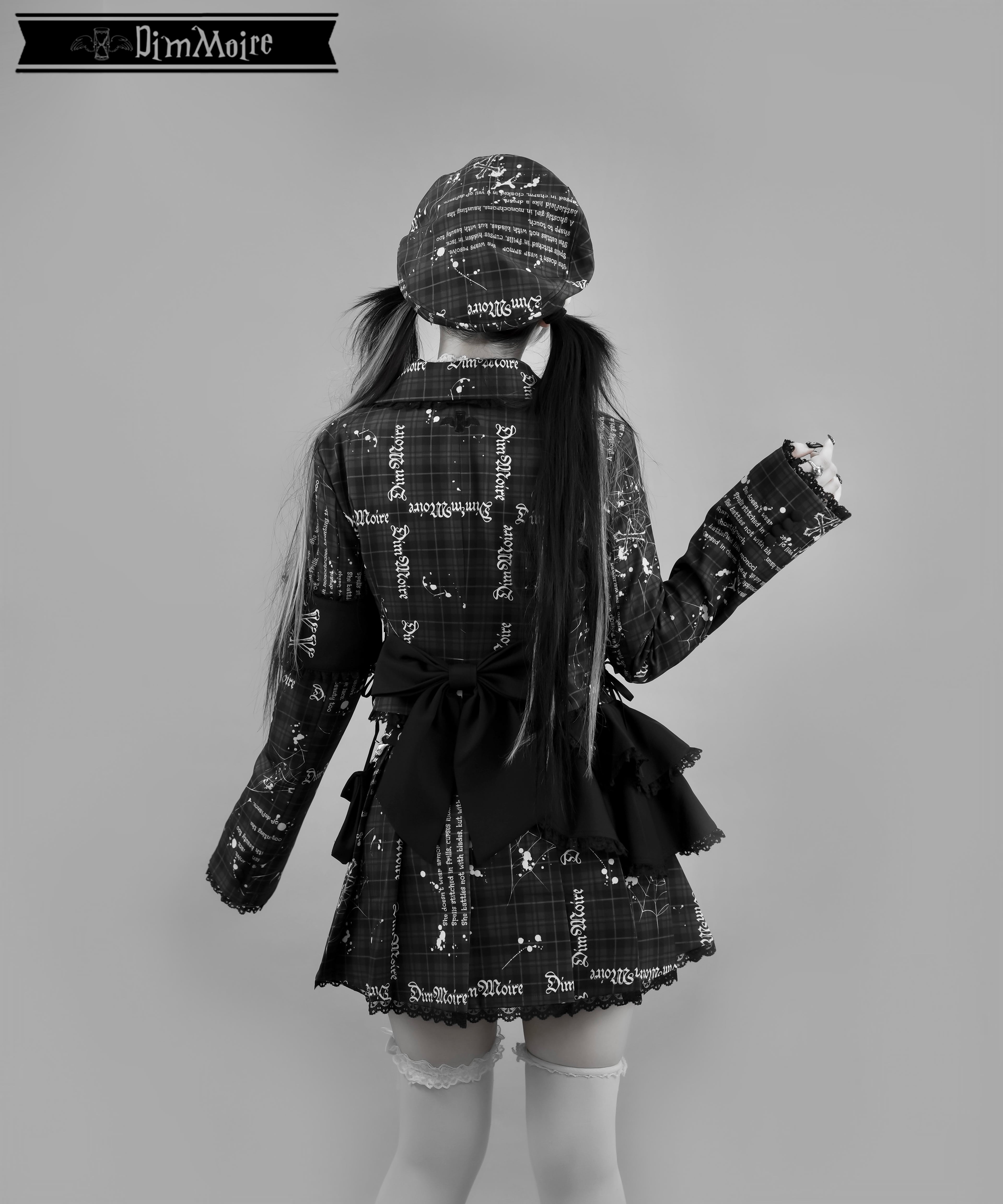 AVENCHUMU×DimMoire スカート Black / White AVENCHUMU×DimMoire スカート Black / White