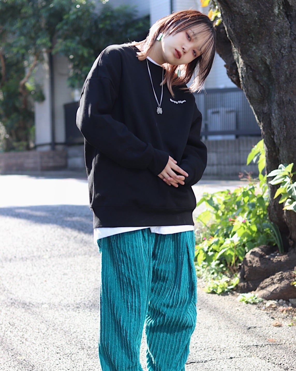 チュウカタベタイ Tiger track pants - その他