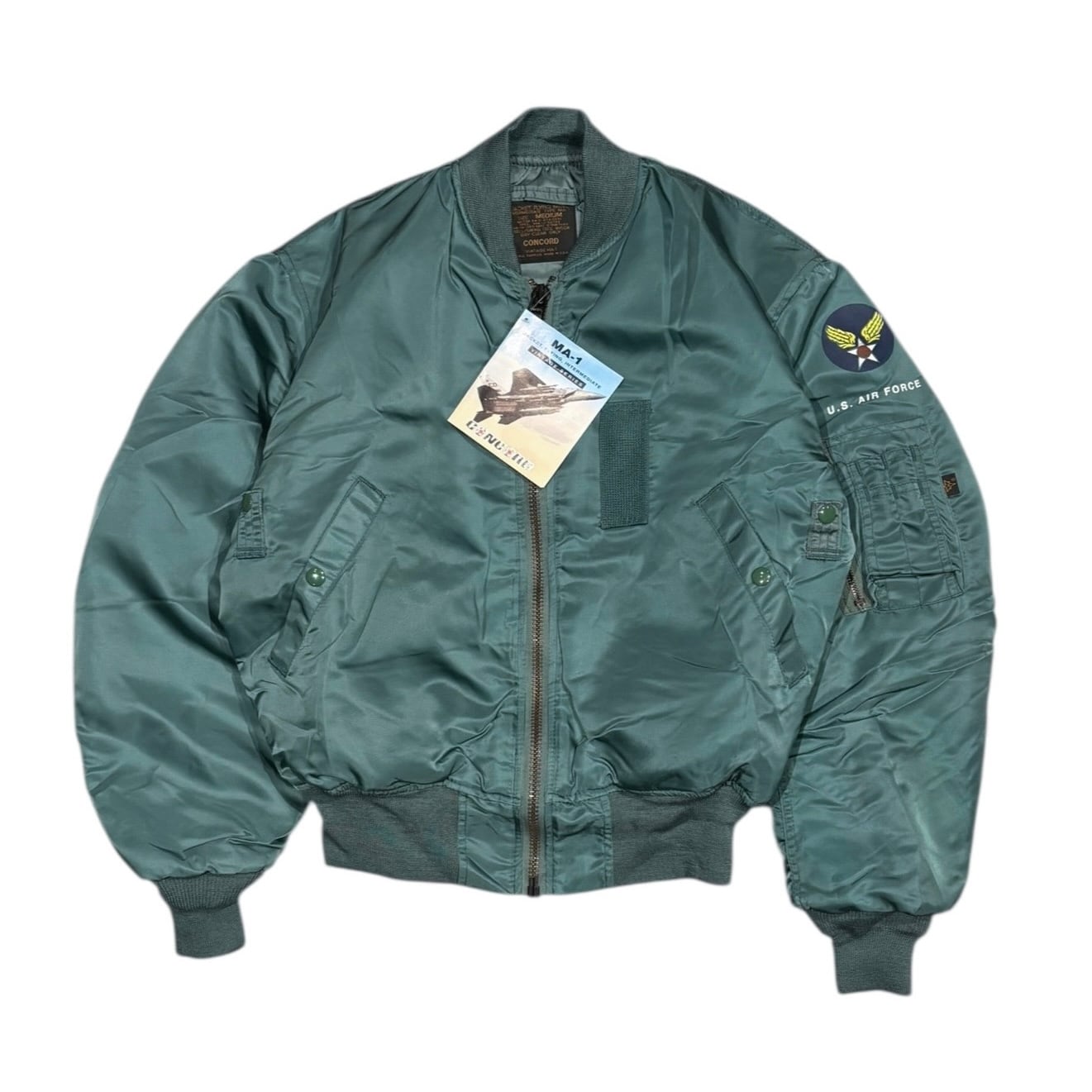 DEADSTOCK 90's CONCORD made by Alpha Industries Vintage MA-1