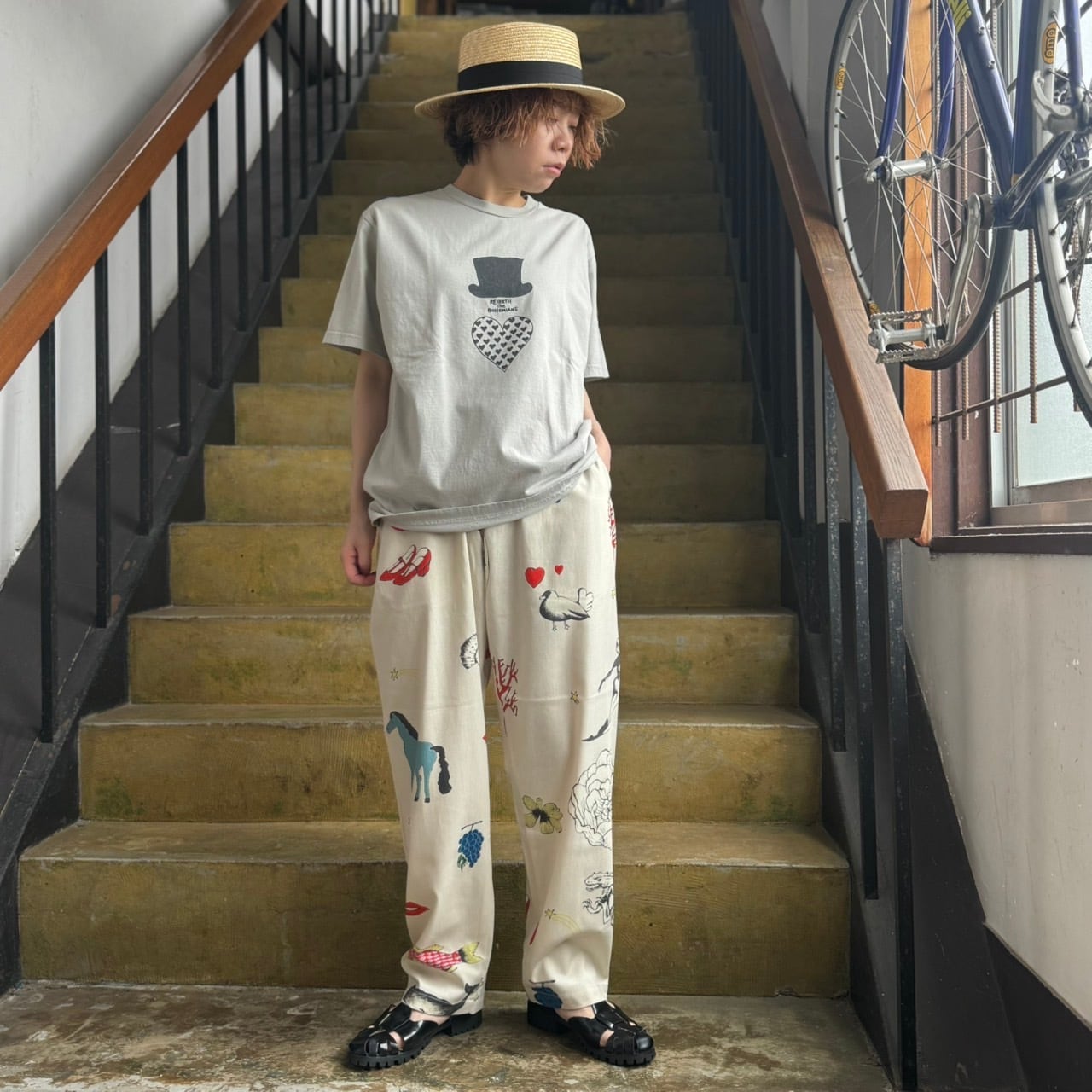Bohemians ボヘミアンズ VIDA Ⅱ TWILLLOOSE PANTS Bohemians ボヘミアンズ VIDA Ⅱ TWILLLOOSE PANTS