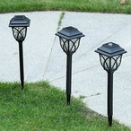 屋外照明 8個セット 照明 ソーラーパネル 屋外 庭園 防水 花壇 ガーデン ガーデニング 庭 芝生装飾 ランプ 暖光 おしゃれ ホテルライク LED