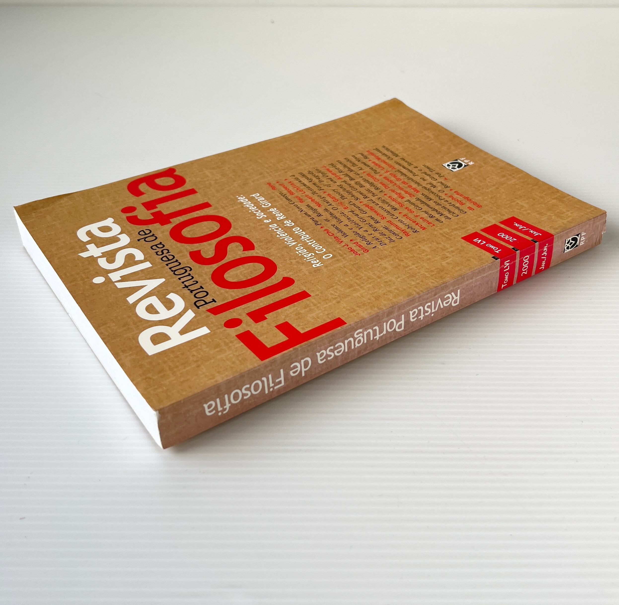 Revista Portuguesa de Filosofia 2000,V.56,N.1-2 :Religião, Violência e Sociedade