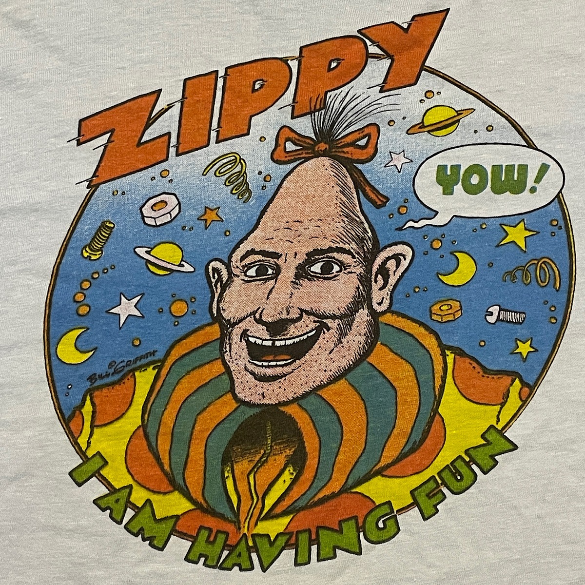 70s ビンテージ ZIPPY THE PIN HEAD アメコミ Tシャツ イギーポップ着 