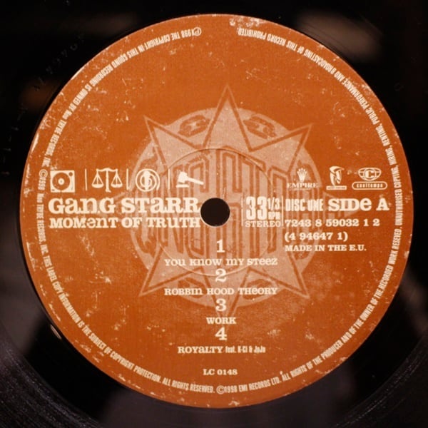Gang Starr / Moment Of Truth [7243 8 59032 1 2] - 画像4