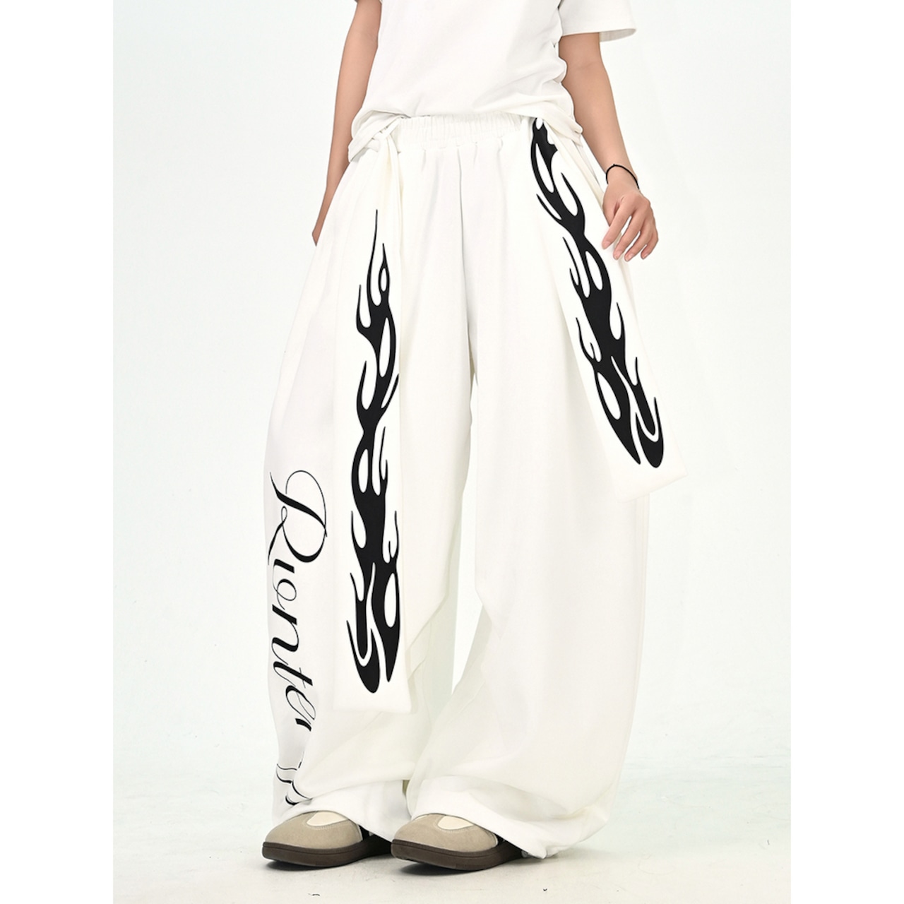 ストリート フレイムベルト スウェットパンツ P345