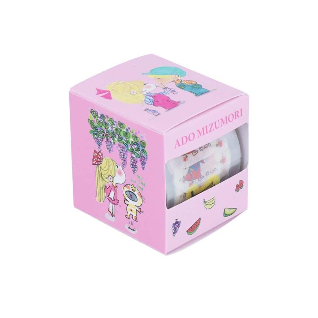 水森亜土×サンスター文具 フルーツ ボックス入マスキングシール CA13