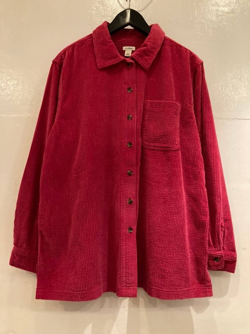 L.L.Bean　コーデュロイシャツ　
