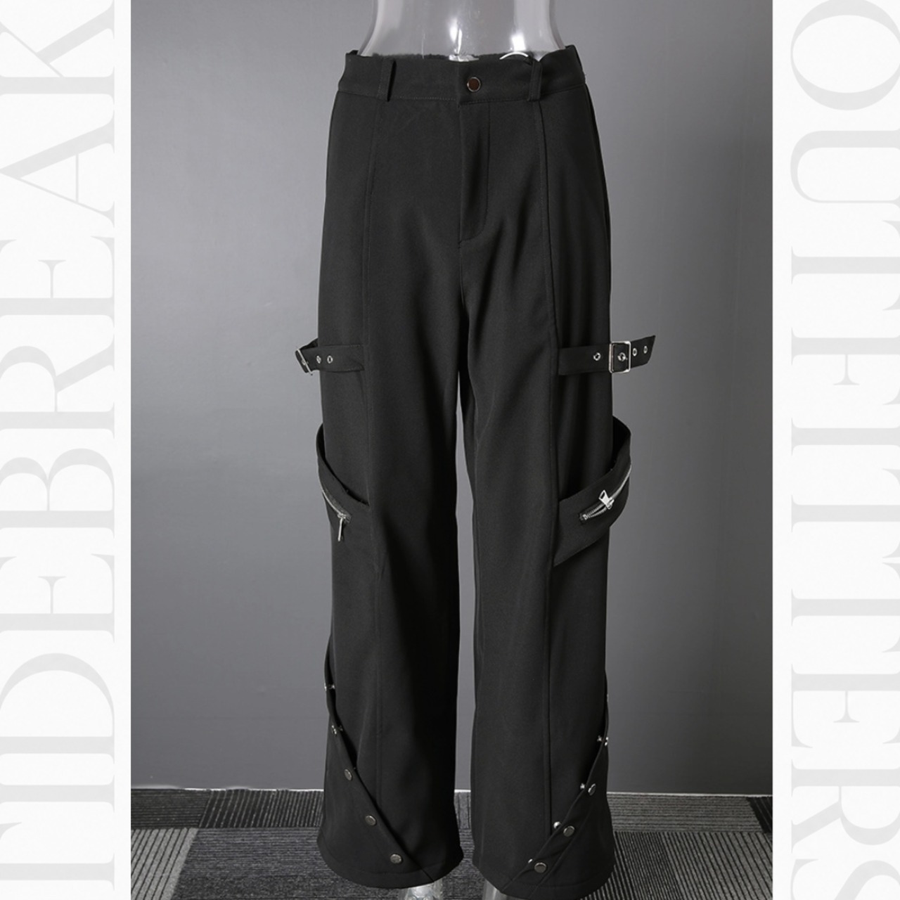 Buckle Strap Wide Pants TB2405・画像5