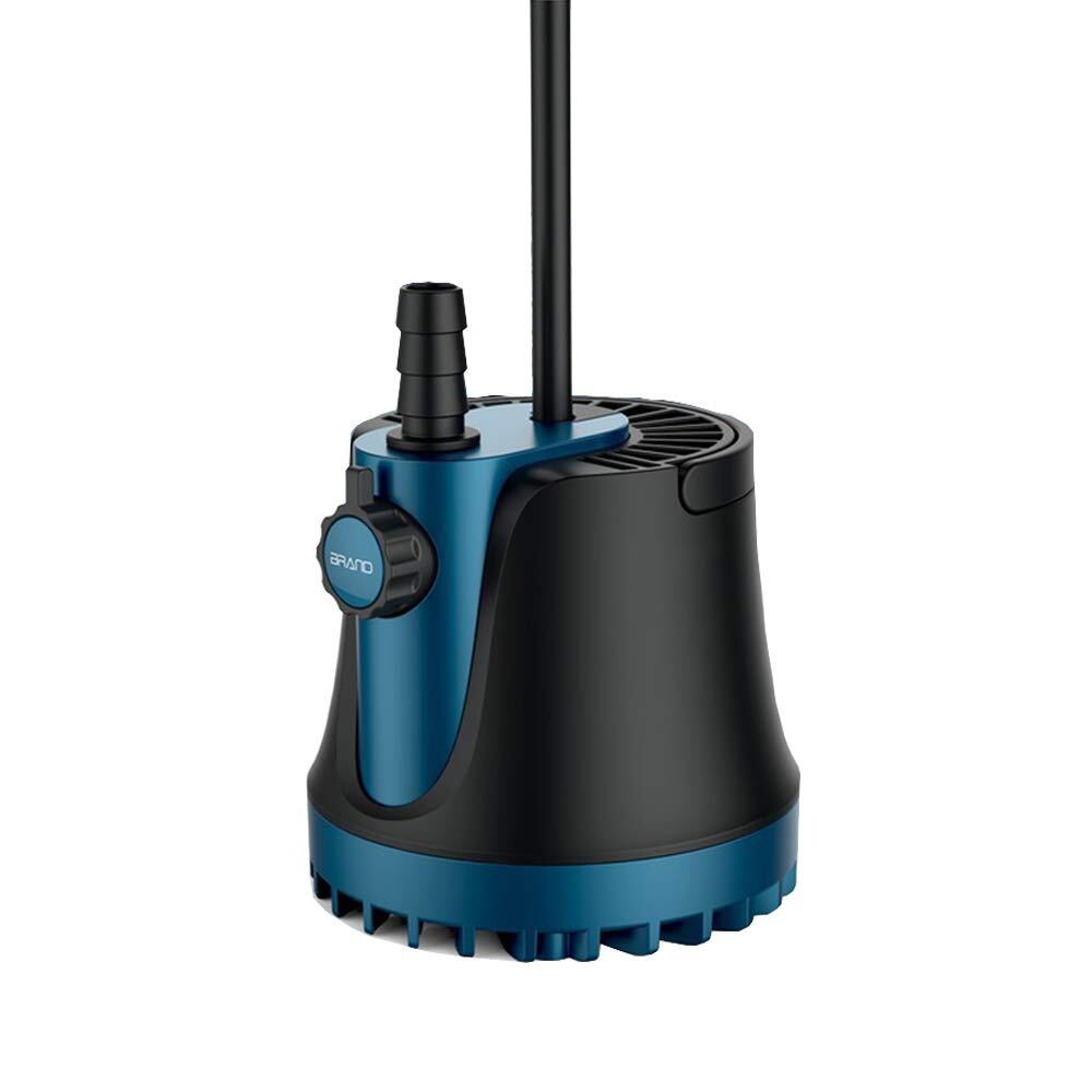 LNSTUDIO 水中ポンプ 底部入水式 電気噴水機 循環ポンプ 吐出量3500L/H 最大揚程3.5M 水耕栽培ウォーターポンプ 水族館給水・排水ポンプ 静音設計 (80W-3500L/h)