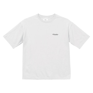 drowsy.. SIMPLE LOGO FRONT TEE / 22SS / WH