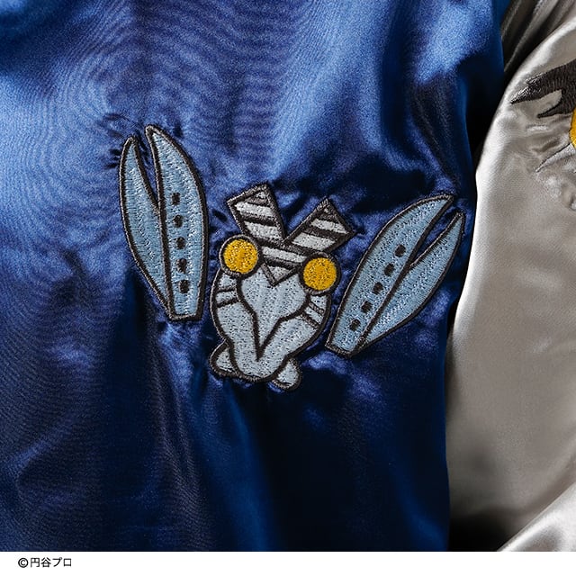 ウルトラマン×バルタン星人スカジャン　Mサイズ 楽天市場】ウルトラマン コラボバルタン星人 分身 刺繍 スカジャン TEN