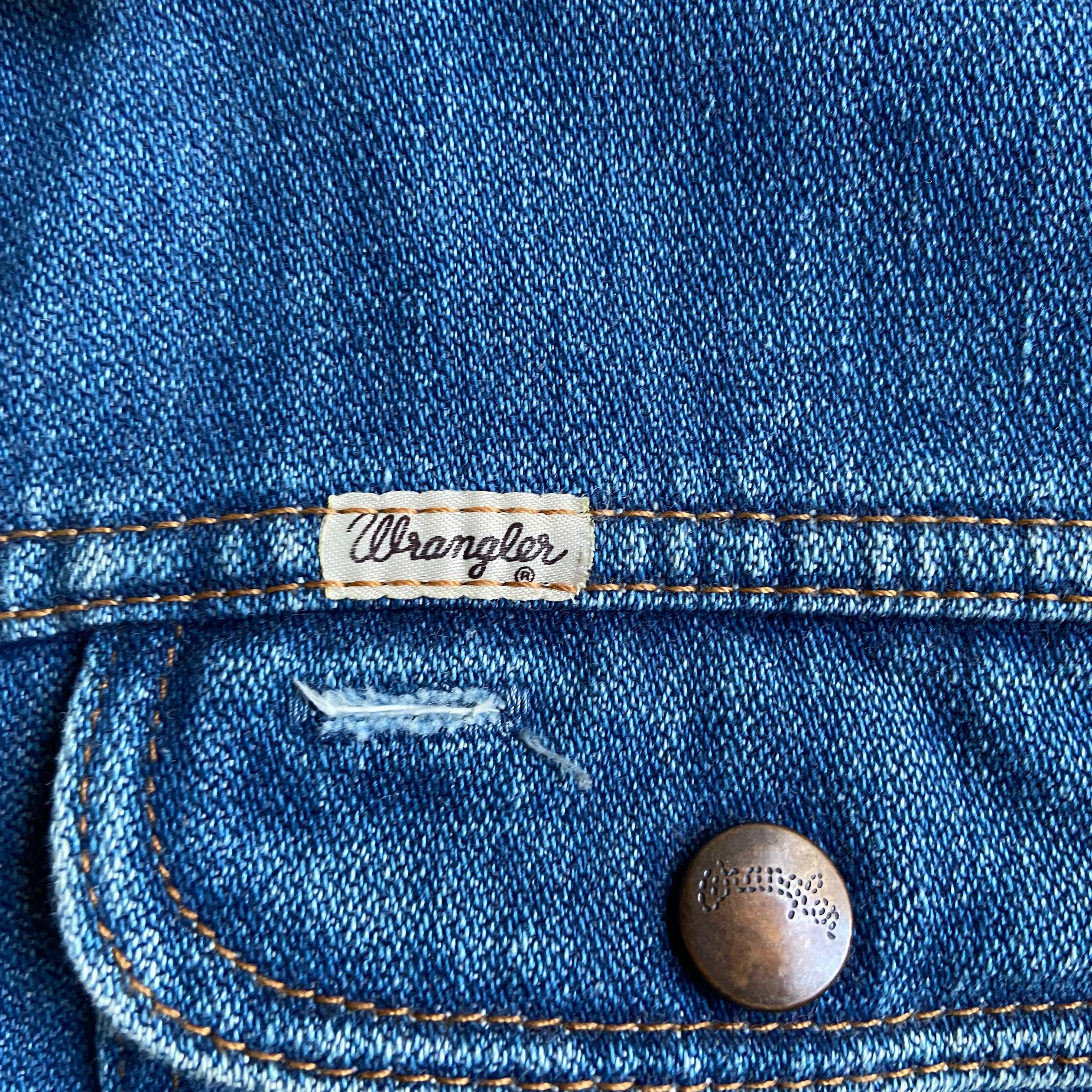 日本製 90年代 復刻 Wrangler ラングラー デニムジャケット 124MJ 