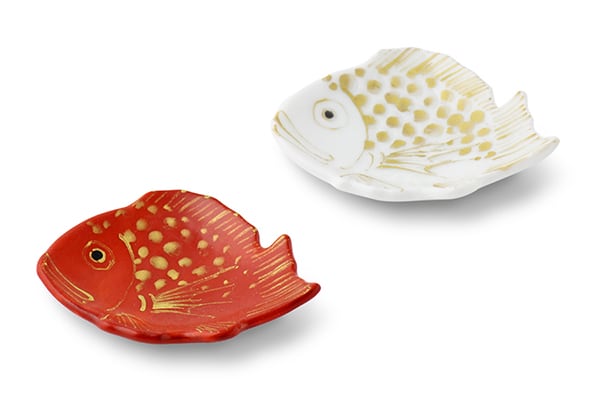 Platter 鯛皿 鯛型小皿 福珠窯ファクトリーショップ