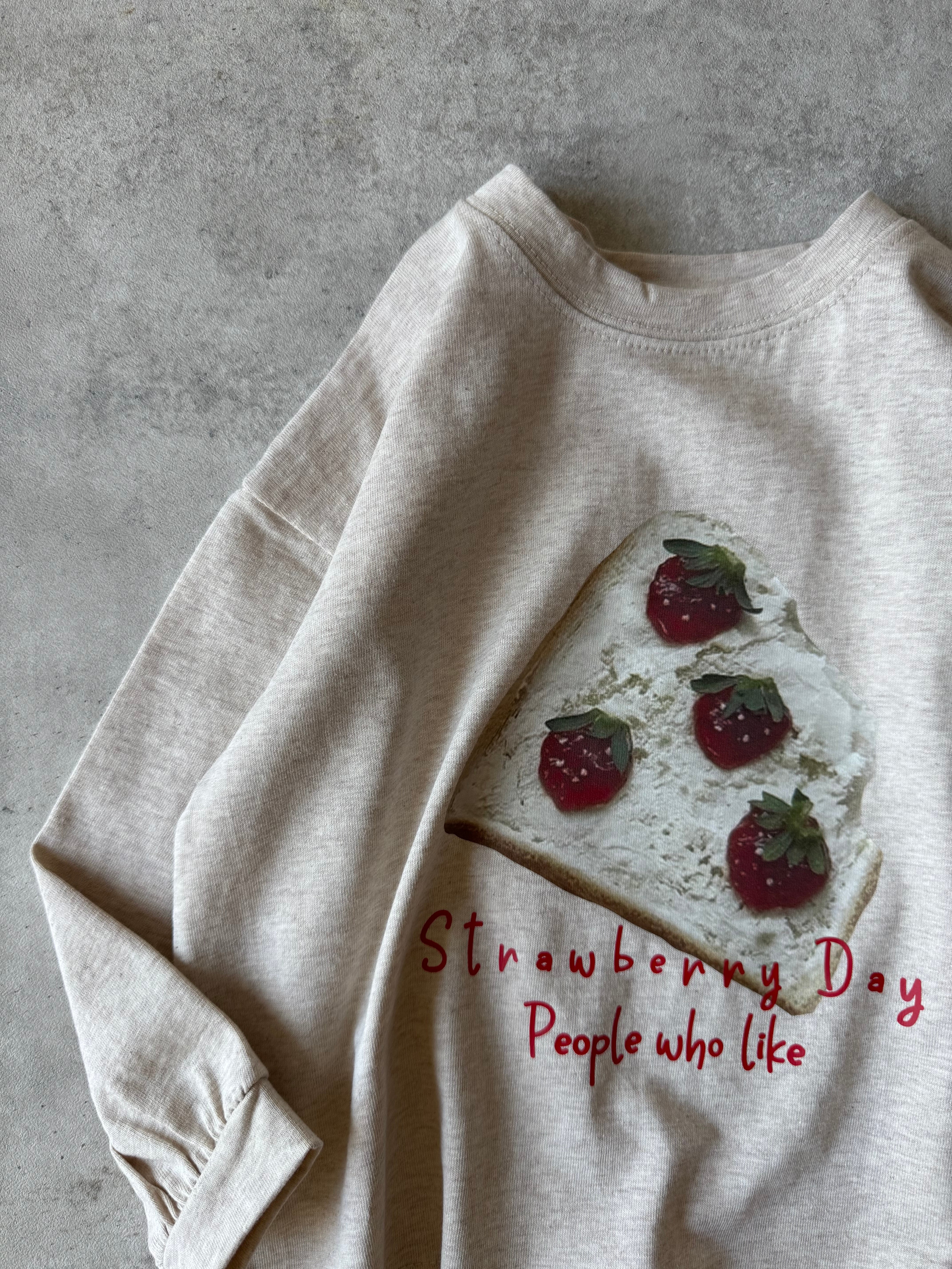 ストロベリーDAY ロンT(90〜130cm)4040