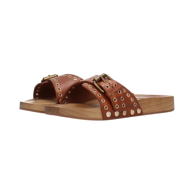 ISABEL MARANT イザベルマラン レディース スライドサンダル レザー ブラウン