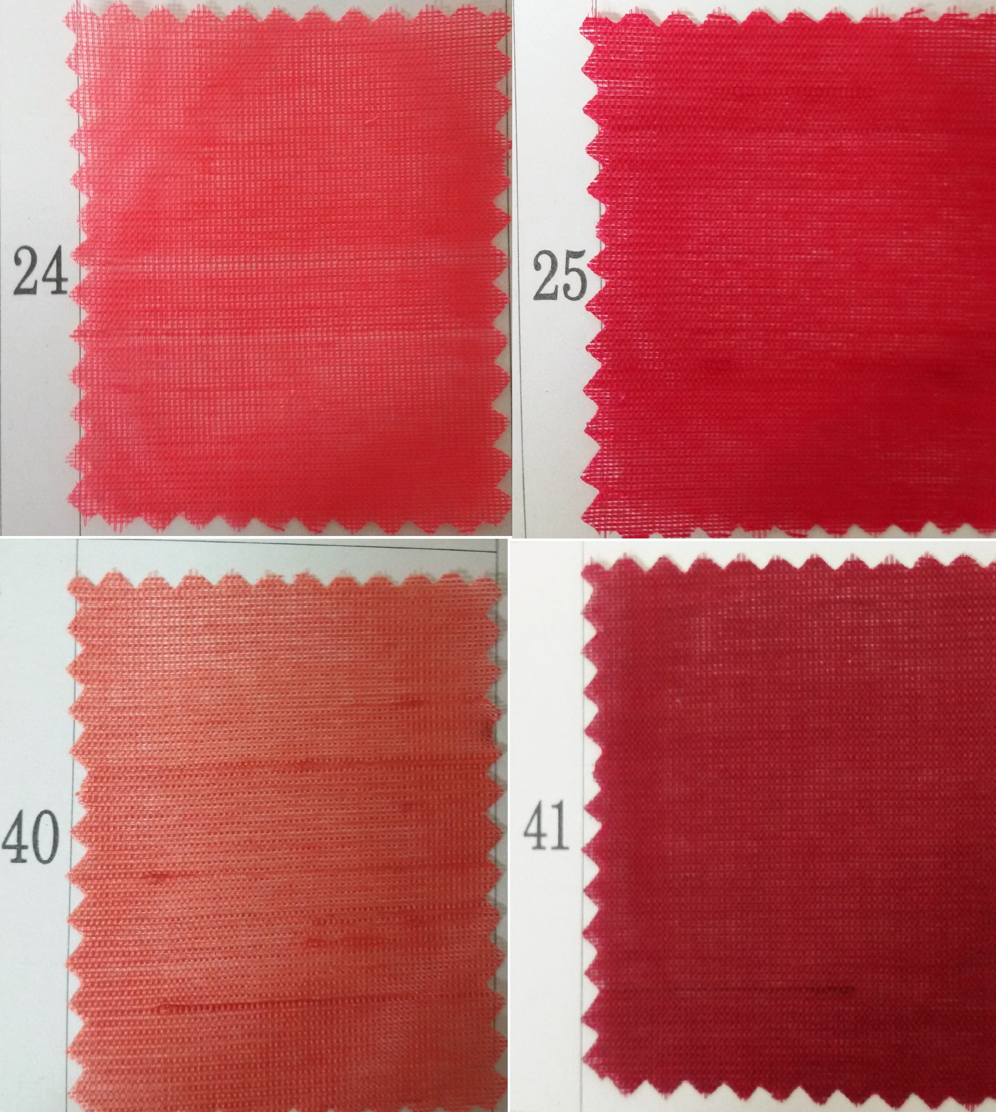 オクサ(玉紗)赤系④ 4色