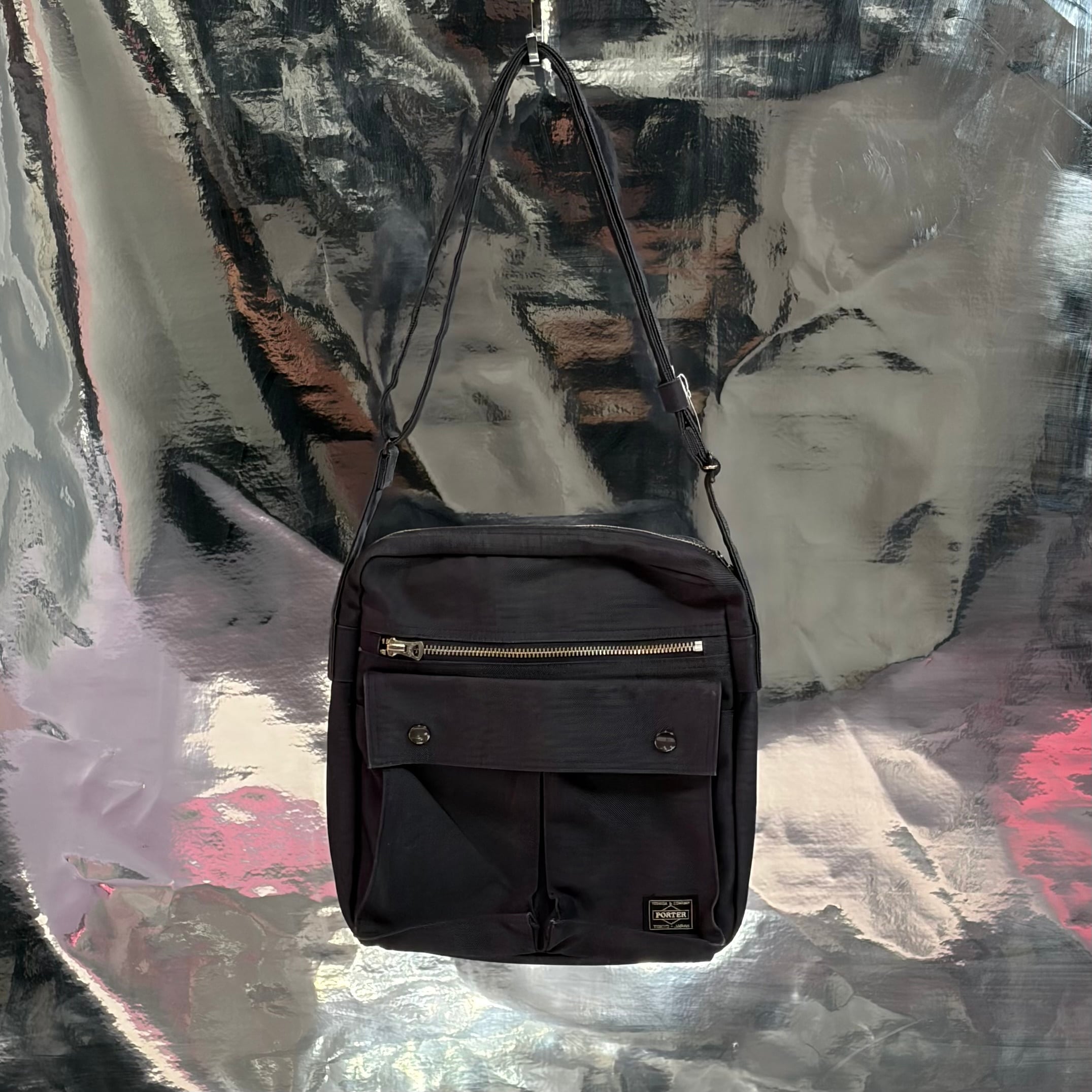 FENDI ズッカ ビューティー ポーチ ポリアミド ピンク フェンディ