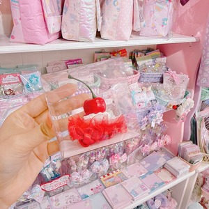 【J2】16-22ぬいぐるみ用ホイップチェリーヘッドドレス