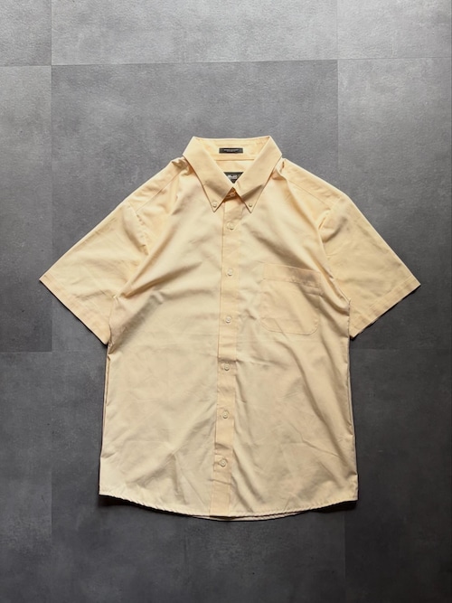 Eddie Bauer エディーバウアー 半袖ボタンダウンシャツ ベージュ