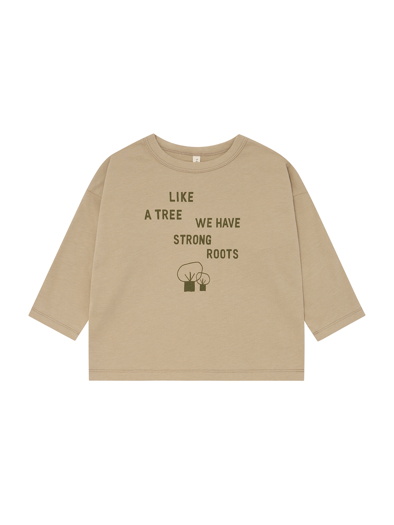 ORGANIC ZOO Strong Roots Long Sleeve T-Shirt GOTS