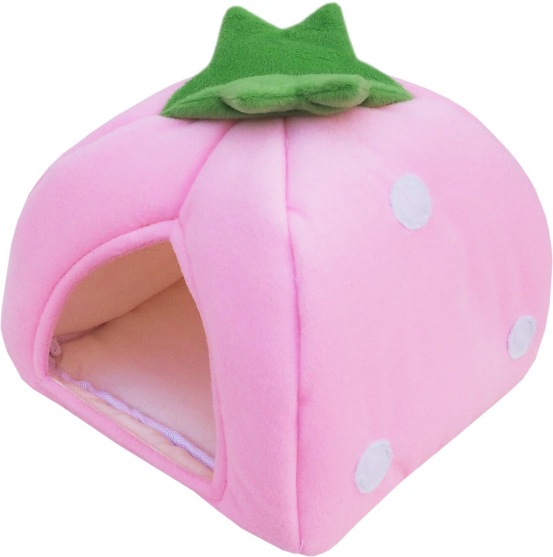 【小動物】みんなのテントハウスいちご レッド/ピンク