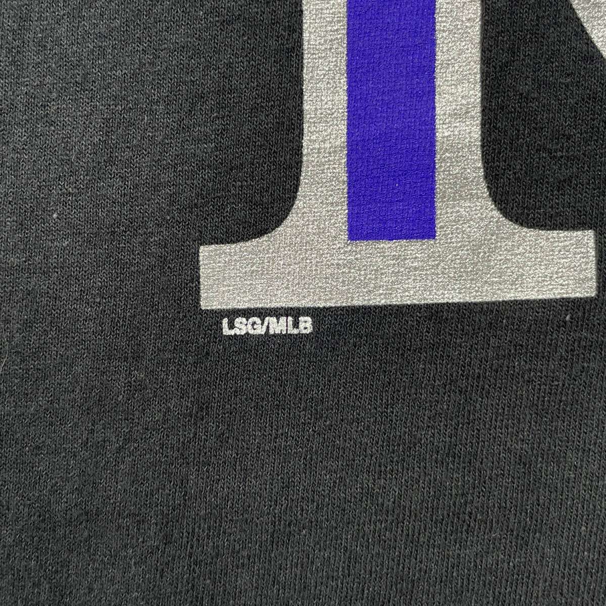 USA 古着 MLB コロラドロッキーズ クルーネック Tシャツ メンズL ロゴ